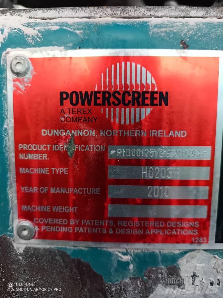Powersceen H6203R Zeefinstallatie