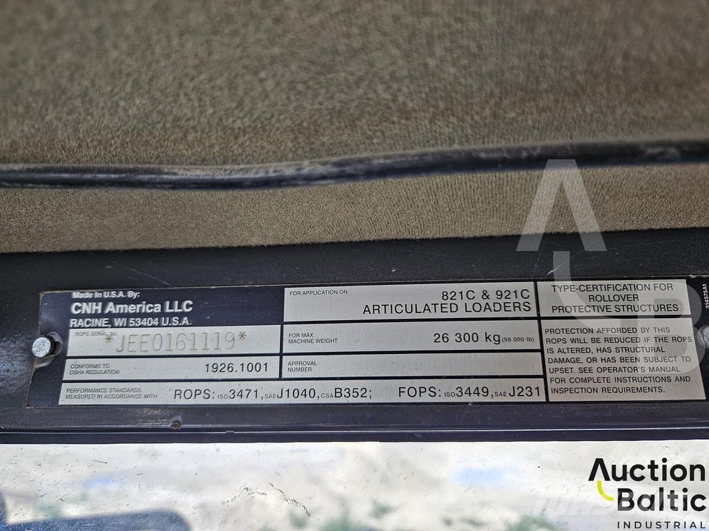 CASE 921C/2 Wielladers