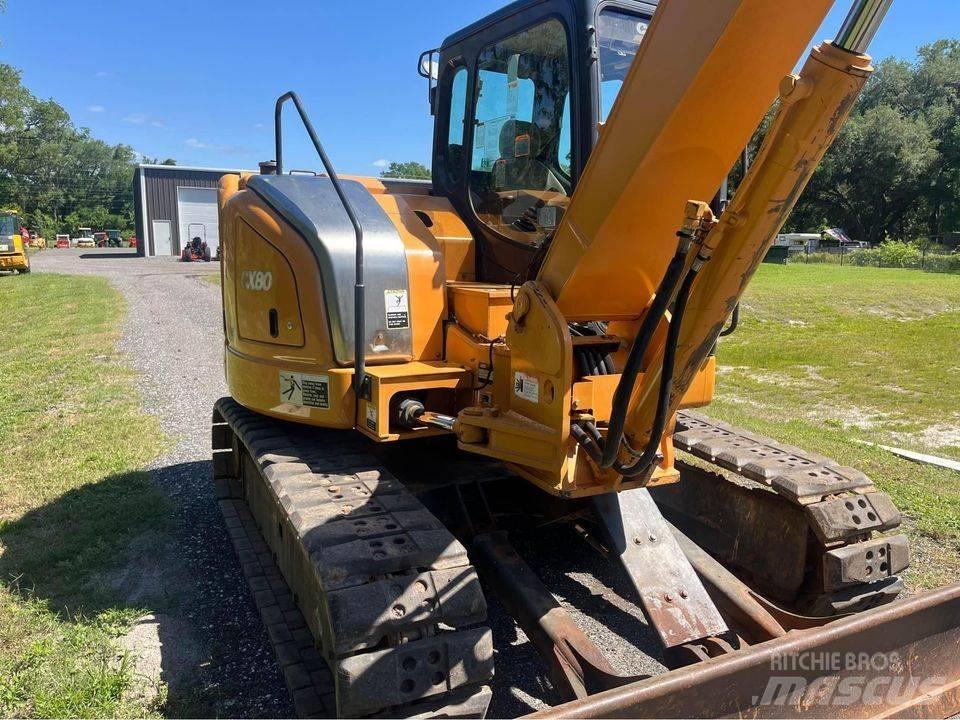 CASE CX 80 Rupsgraafmachines