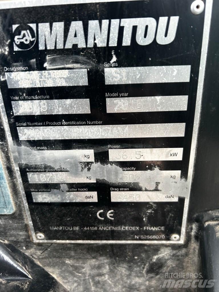 Manitou 625h Verreikers