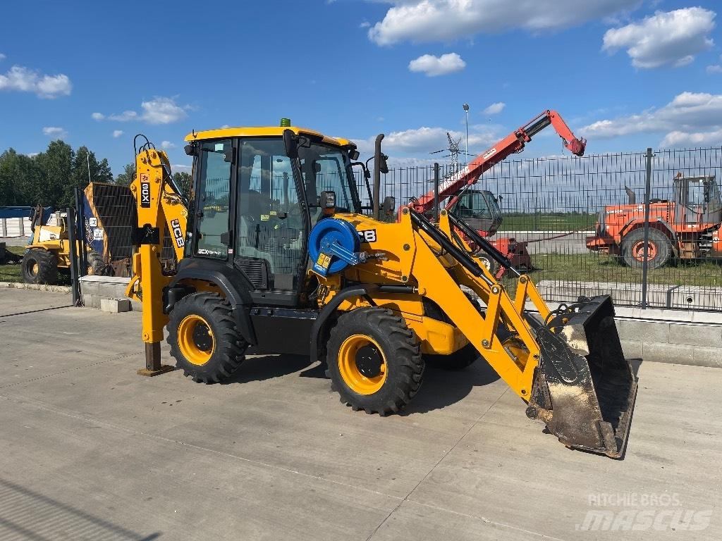 JCB 3 CX / compact Graaf-laadcombinaties