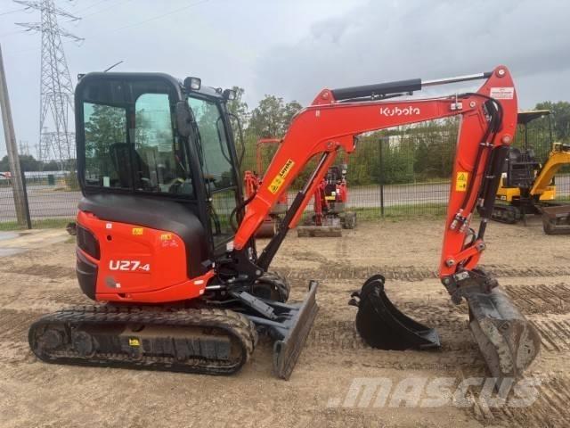 Kubota U 27-4 Minigraafmachines < 7t