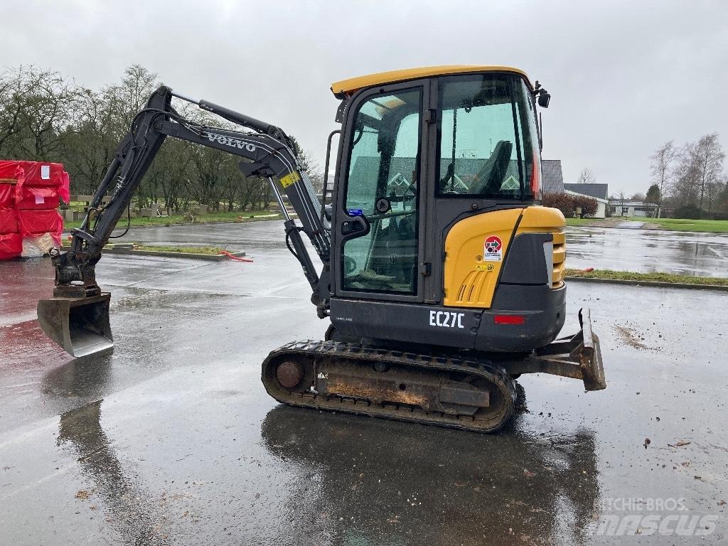 Volvo Ec27 Minigraafmachines < 7t