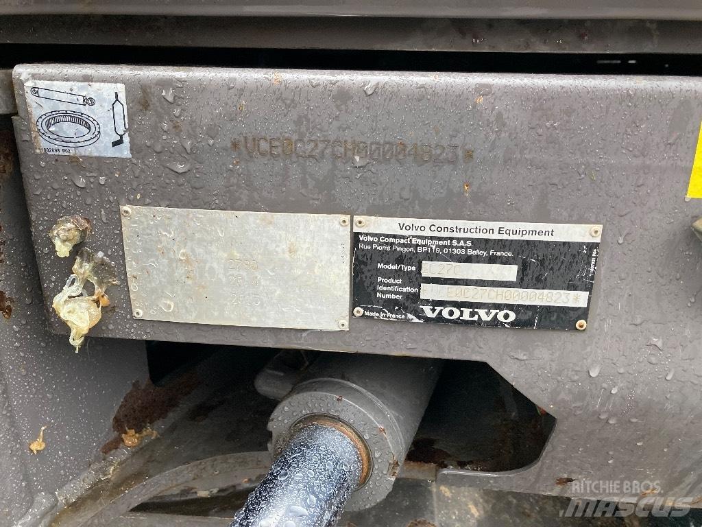 Volvo Ec27 Minigraafmachines < 7t