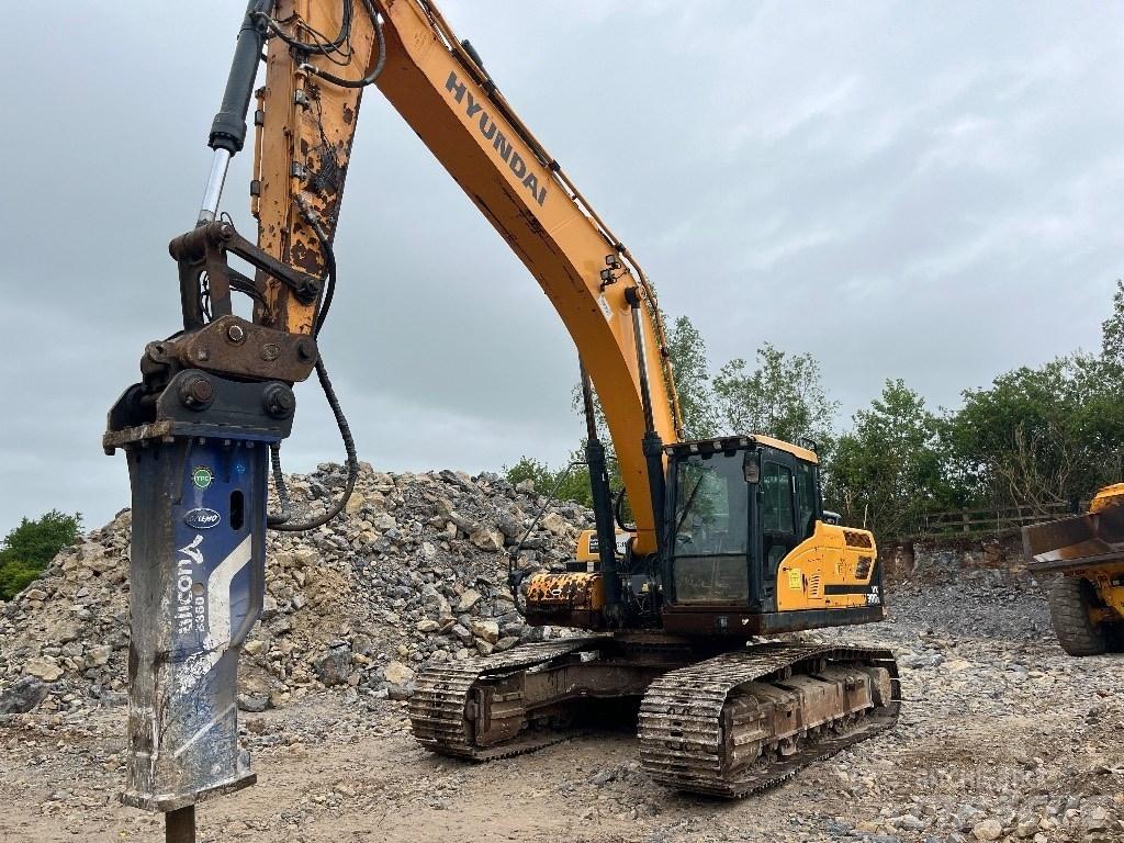 Hyundai HX 300 L Rupsgraafmachines