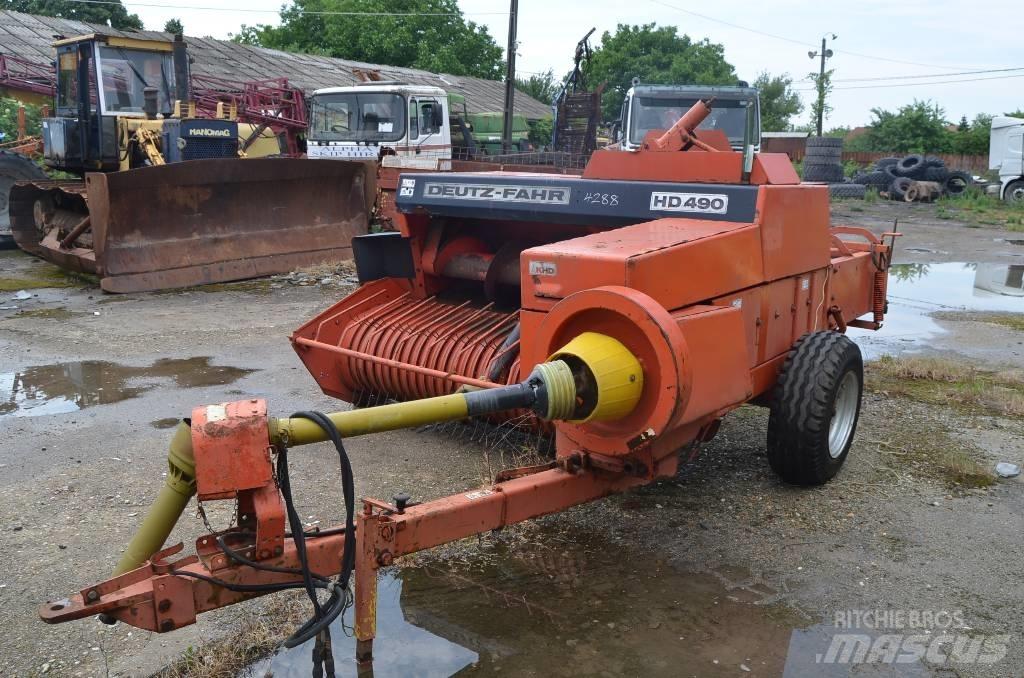 Deutz-Fahr HD490 Vierkante balenpers