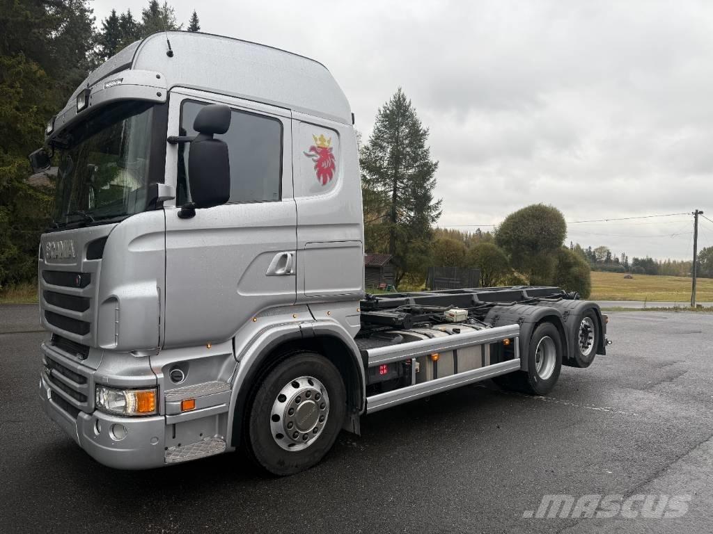 Scania R480 6X2*4 Containertrucks met kabelsysteem