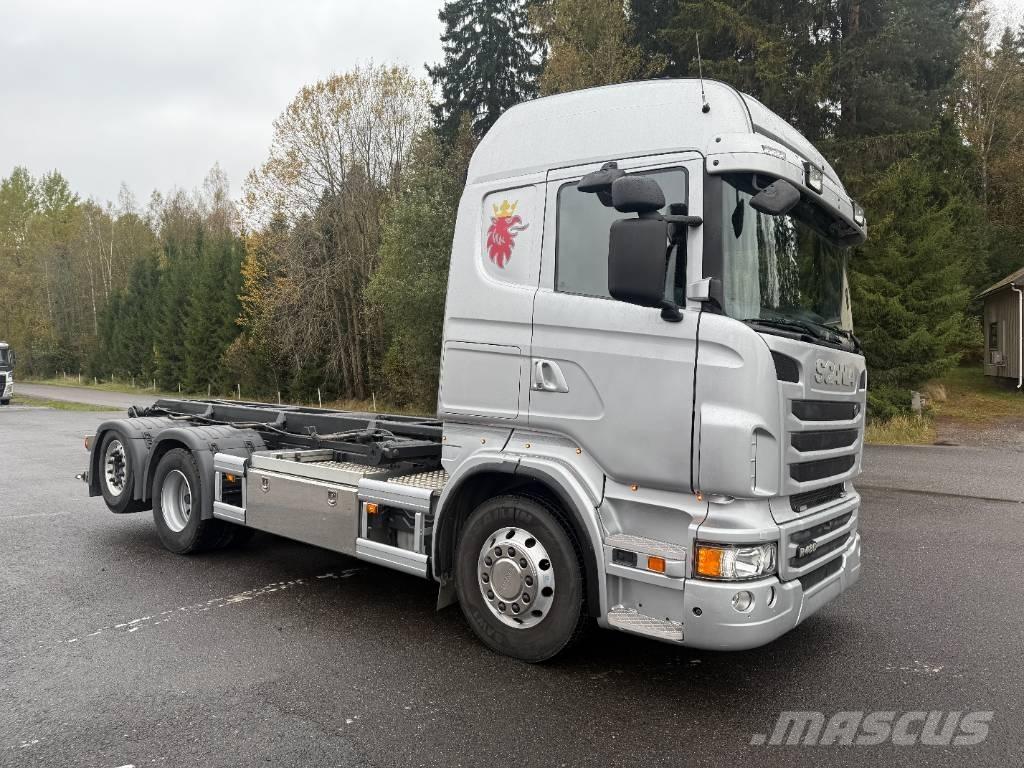 Scania R480 6X2*4 Containertrucks met kabelsysteem