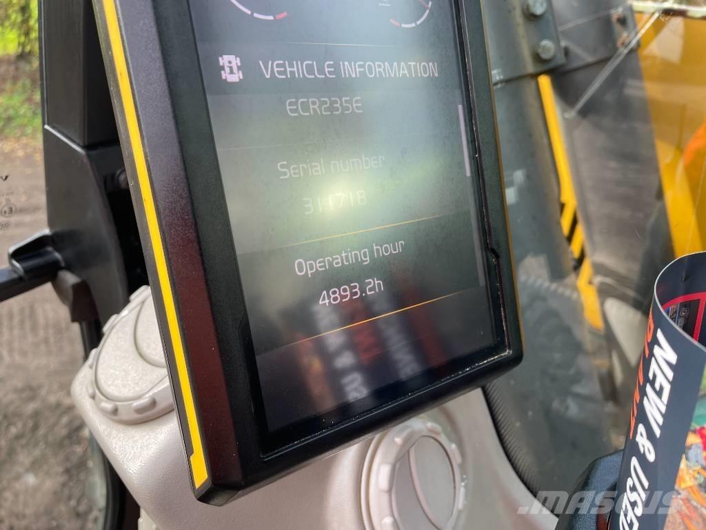 Volvo ECR 235 E Rupsgraafmachines