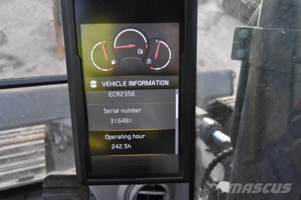Volvo ECR 235 EL Rupsgraafmachines