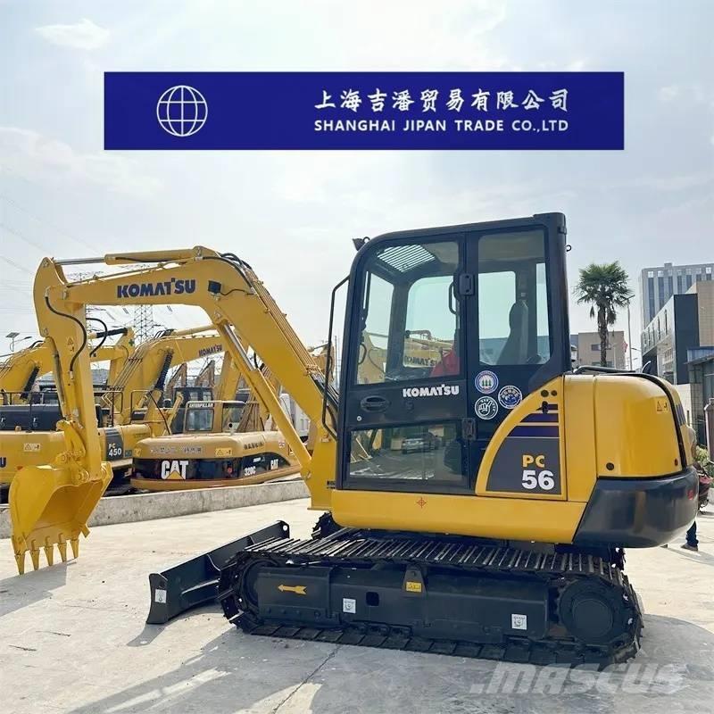 Komatsu PC 56 Rupsgraafmachines