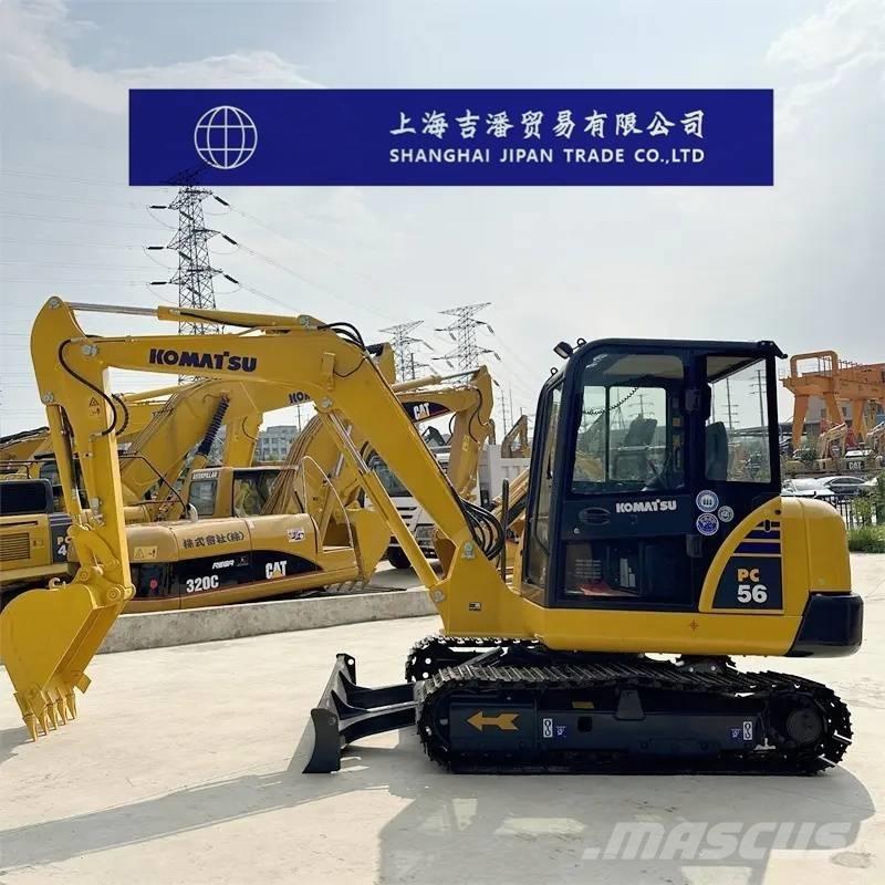 Komatsu PC 56 Rupsgraafmachines
