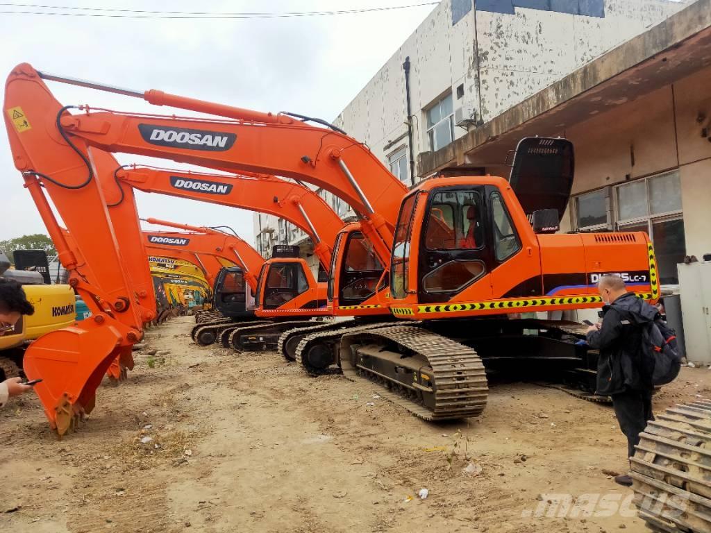 Doosan DH225LC-7 Rupsgraafmachines