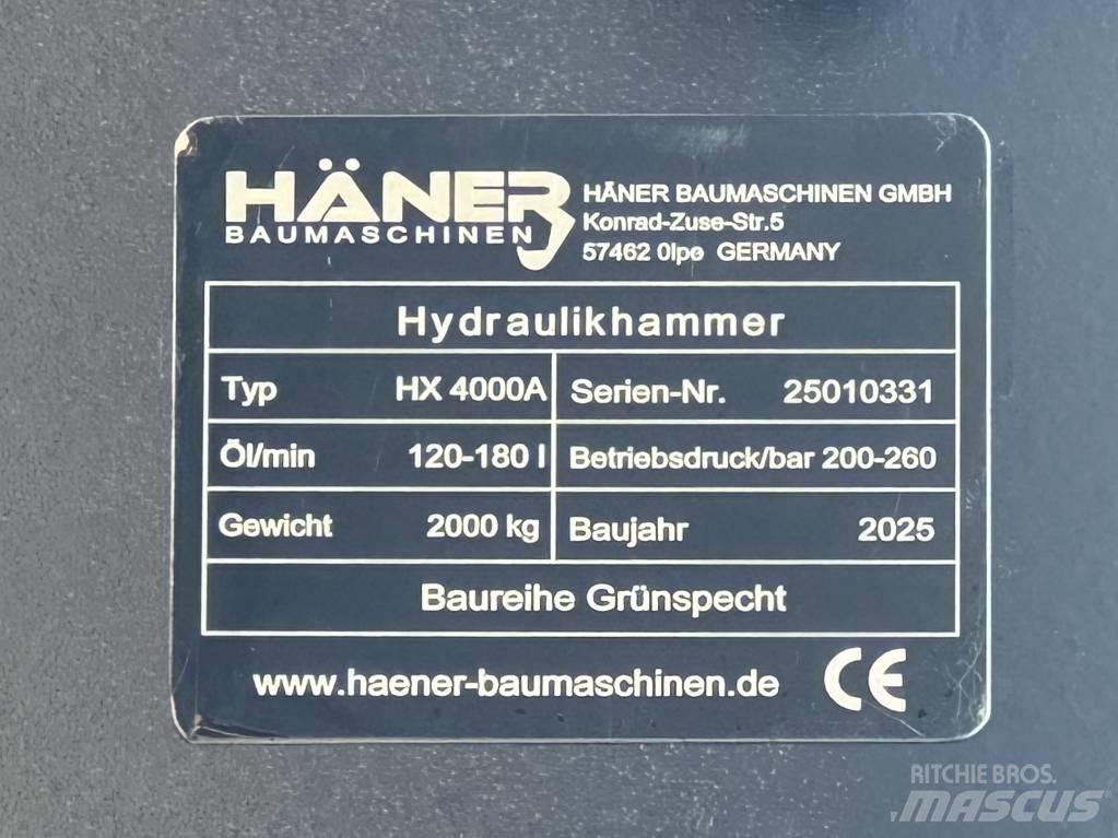  Haner HX 4000A Hamers en brekers