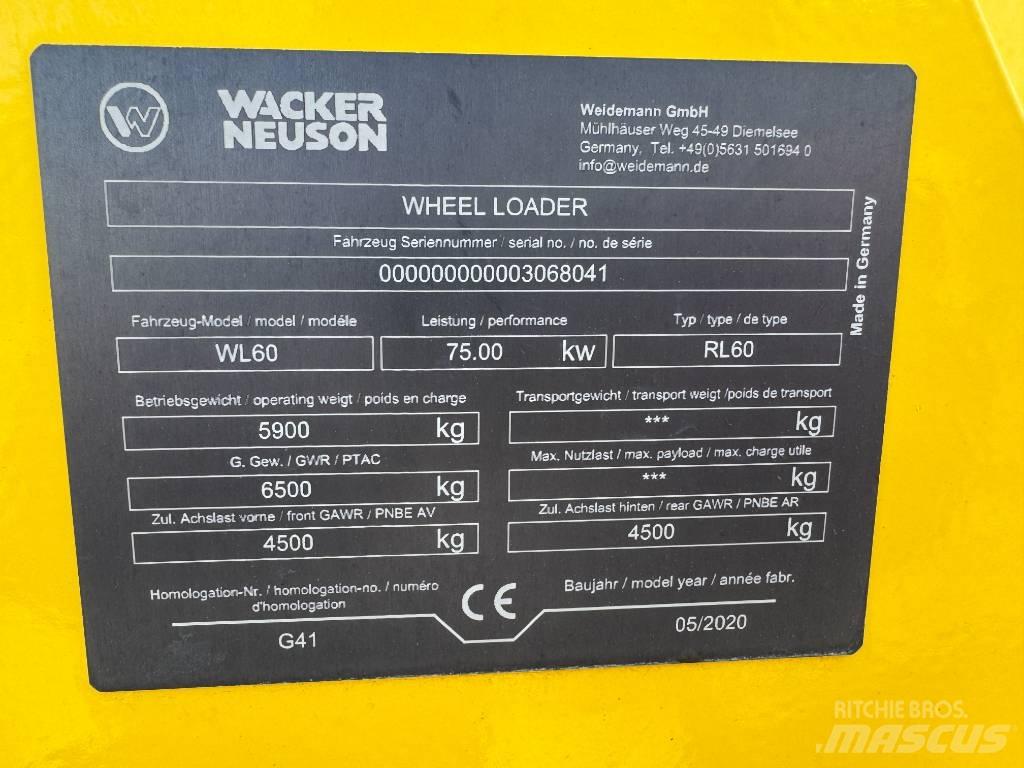 Wacker Neuson WL60 Wielladers
