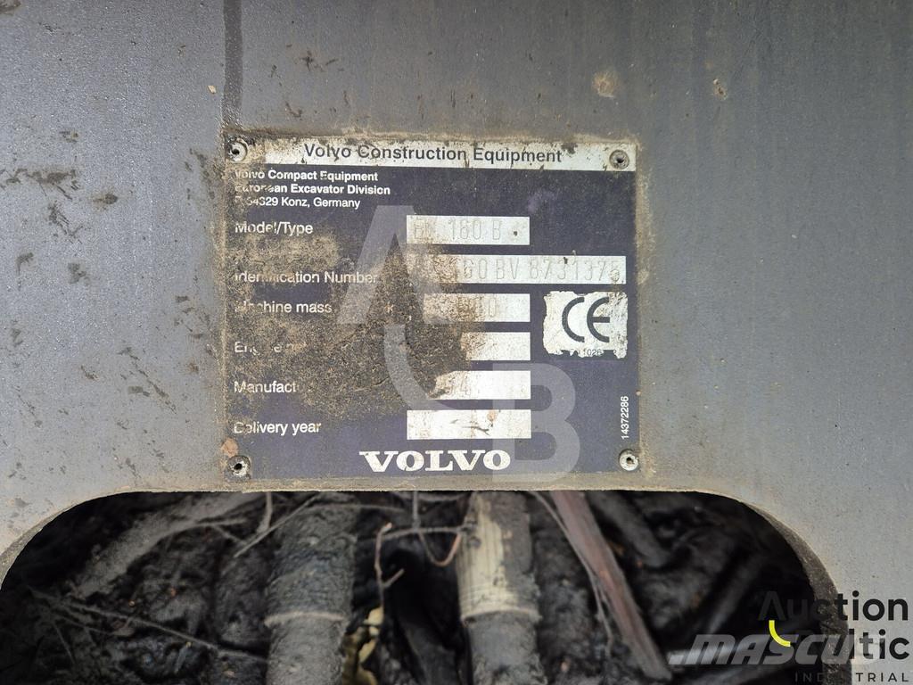 Volvo EW 160 B Wielgraafmachines
