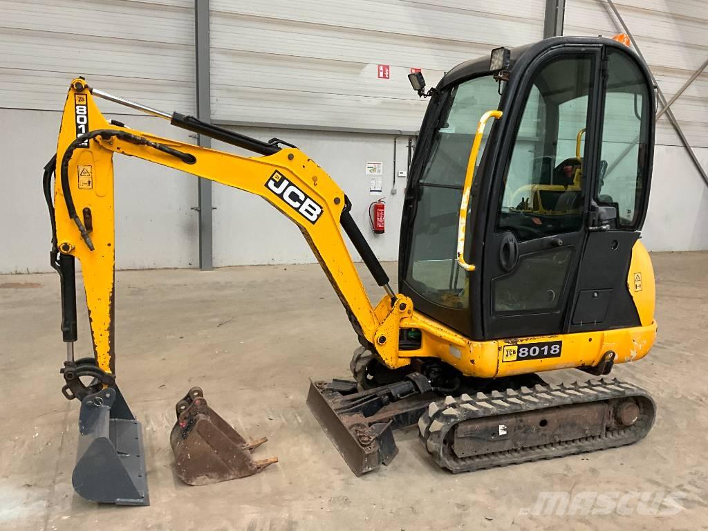 JCB 8018 Minigraafmachines < 7t