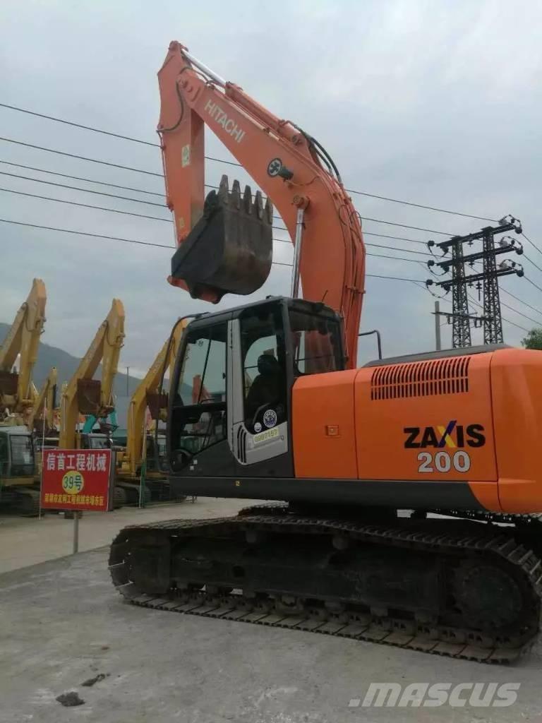 Hitachi zx200 Rupsgraafmachines