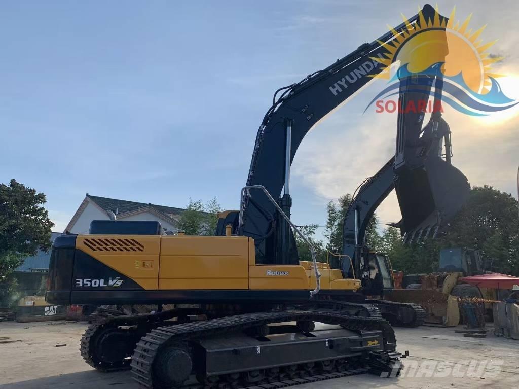 Hyundai R350LVS Rupsgraafmachines