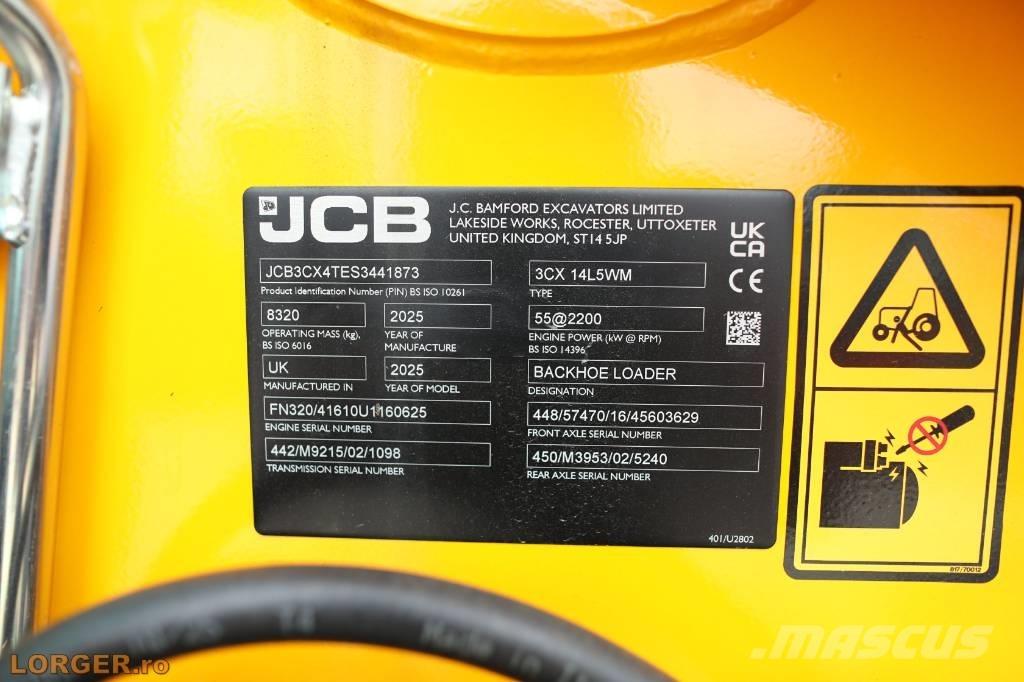 JCB 3 CX - NEW Graaf-laadcombinaties