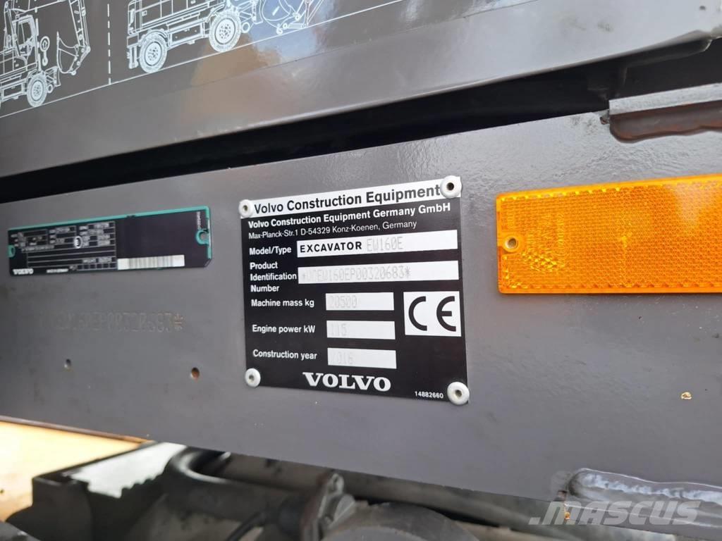 Volvo EW 160 E Wielgraafmachines