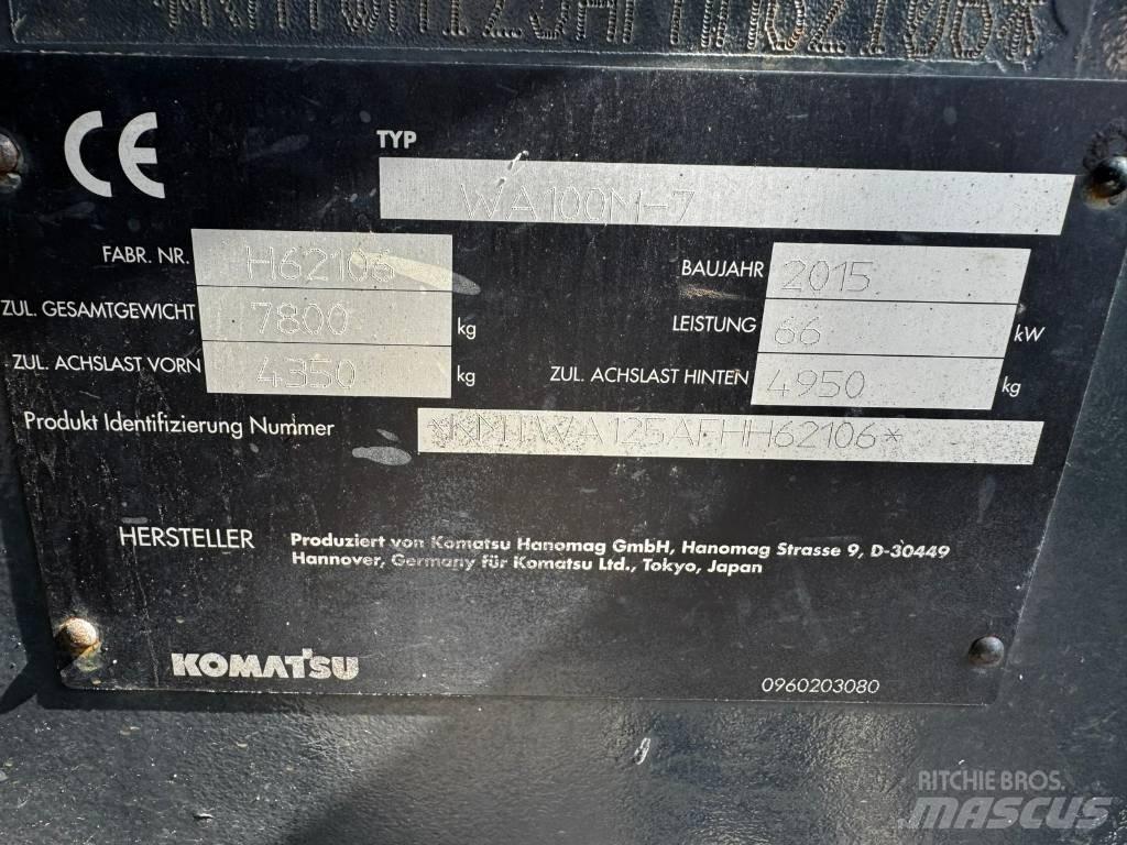 Komatsu WA100M-7 Wielladers