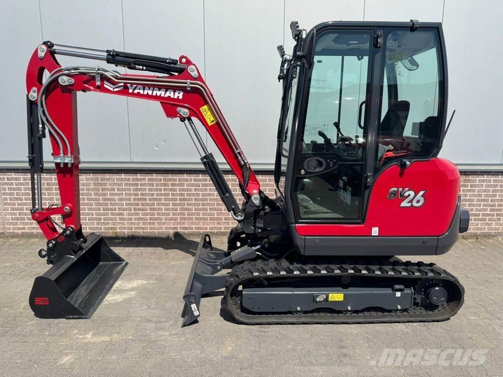 Yanmar SV26 Minigraafmachines < 7t