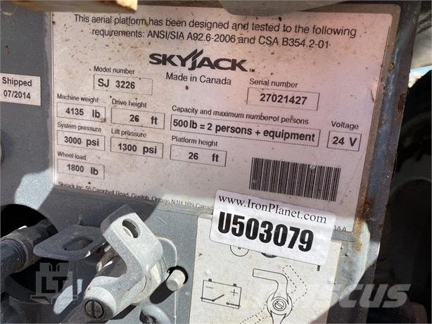SkyJack SJ III 3226 Schaarhoogwerkers