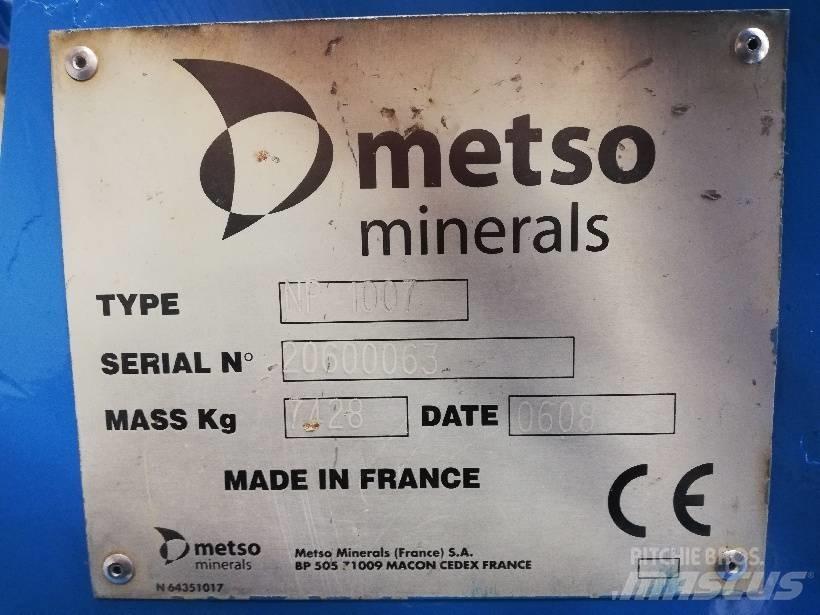 METSO NP1007 Vergruizers