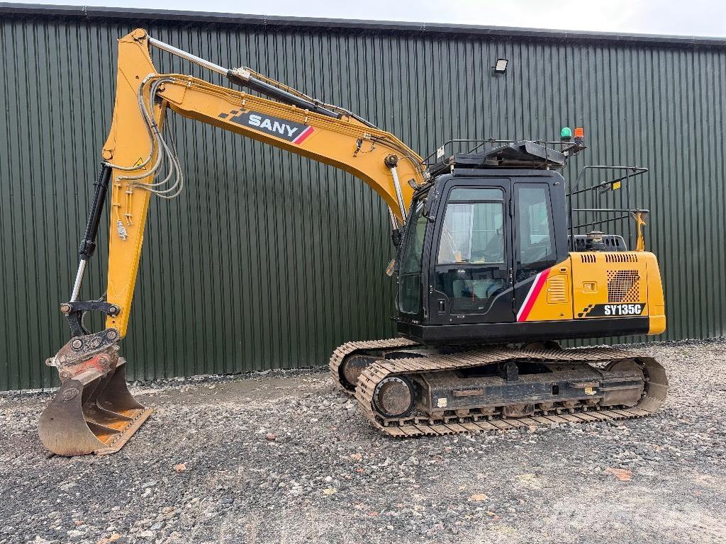 Sany SY 135 C Rupsgraafmachines