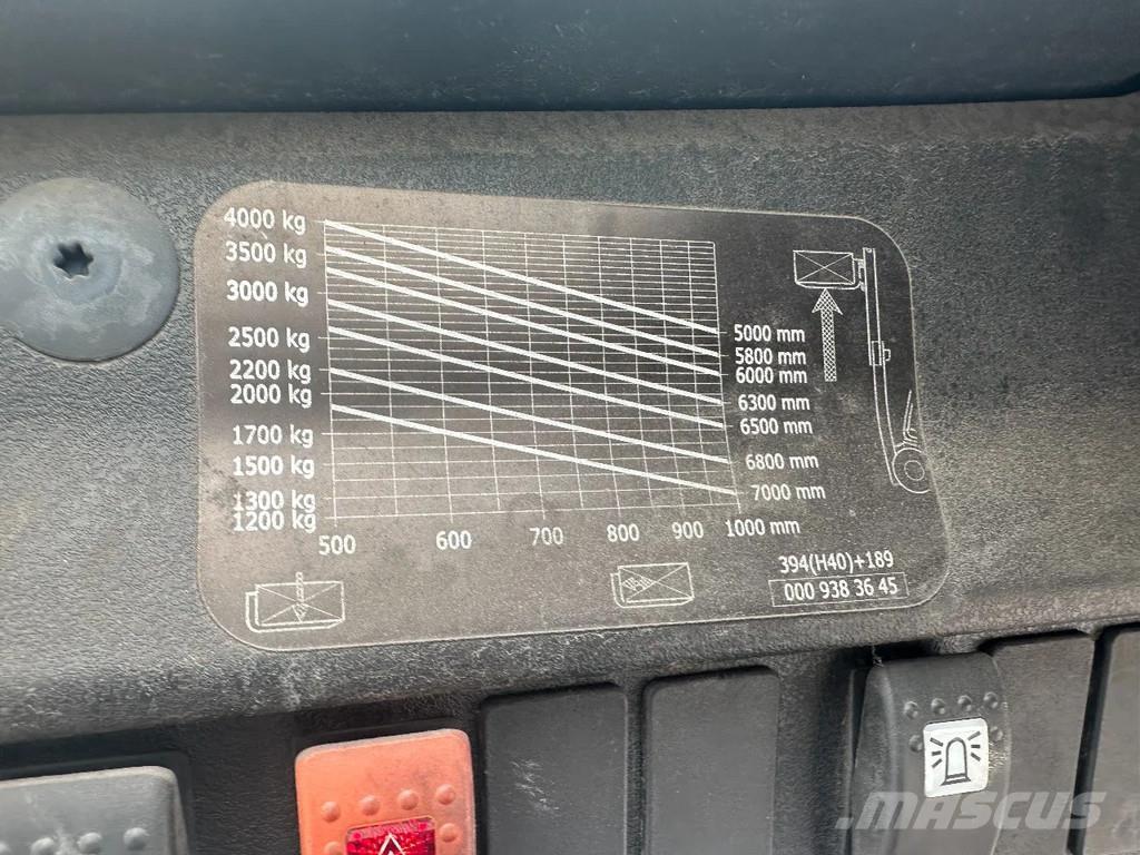 Linde H40D Diesel heftrucks