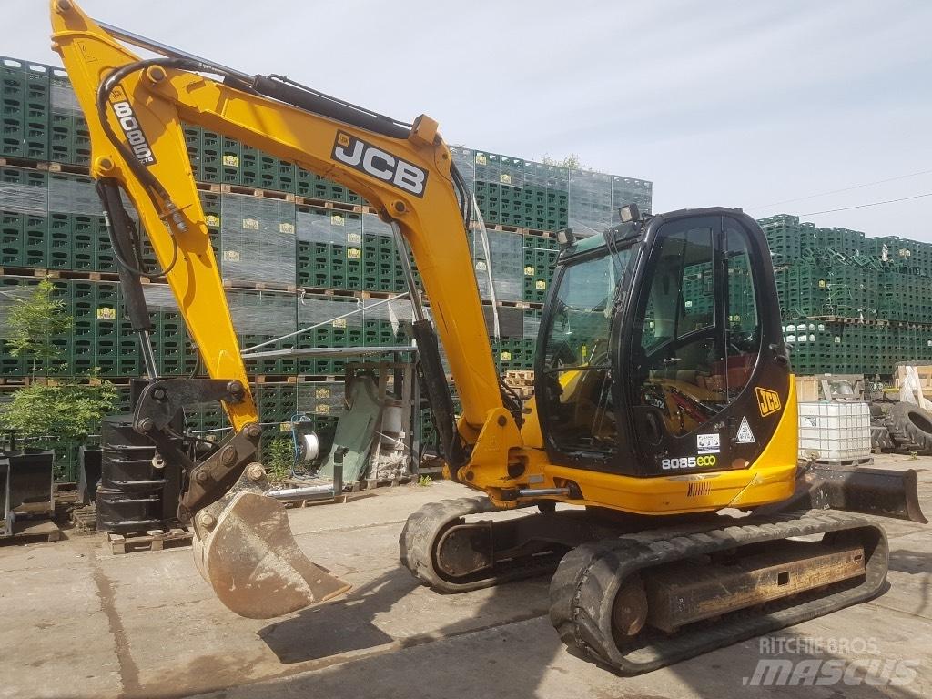 JCB 8085 ZTS Midigraafmachines 7t - 12t