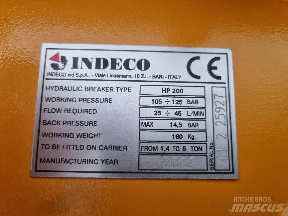 Indeco HP 200 Hamers en brekers