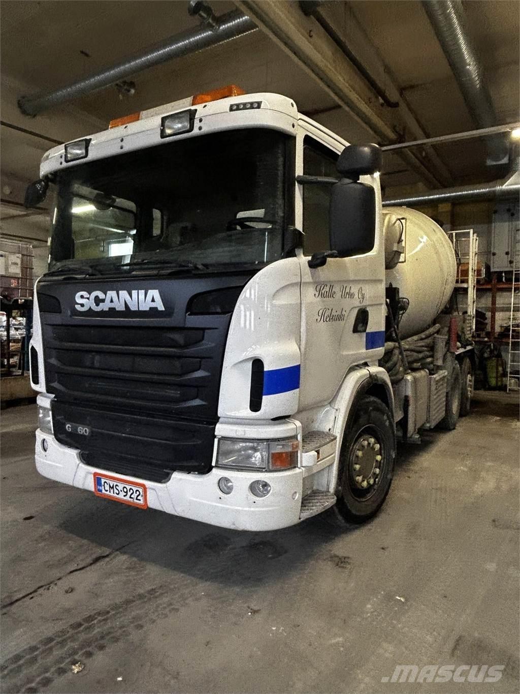 Scania G360 Betonmixers en pompen