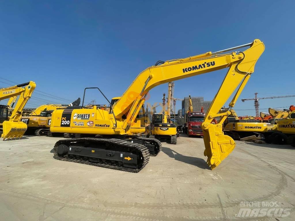 Komatsu PC 200-7 Rupsgraafmachines