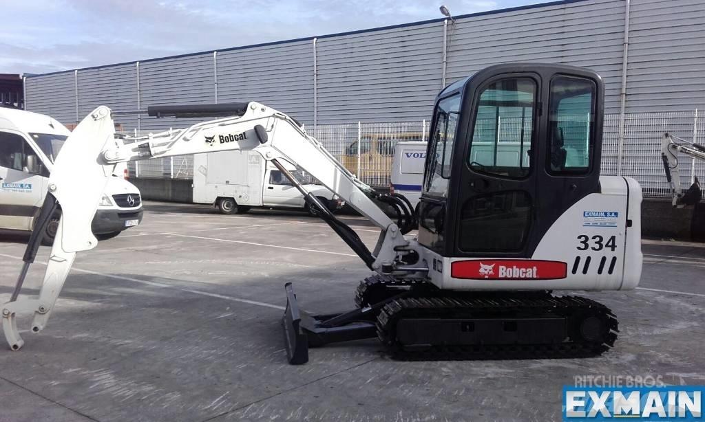 Bobcat 334 G Minigraafmachines < 7t