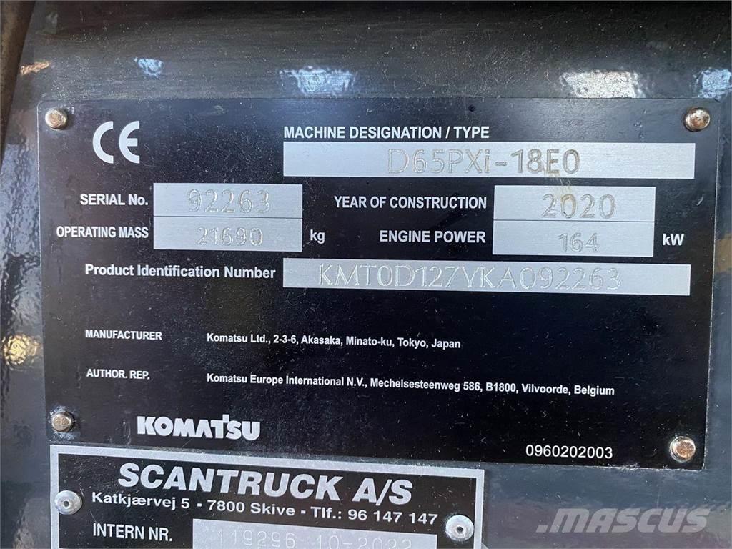 Komatsu D65PXI-18 Rupsdozers