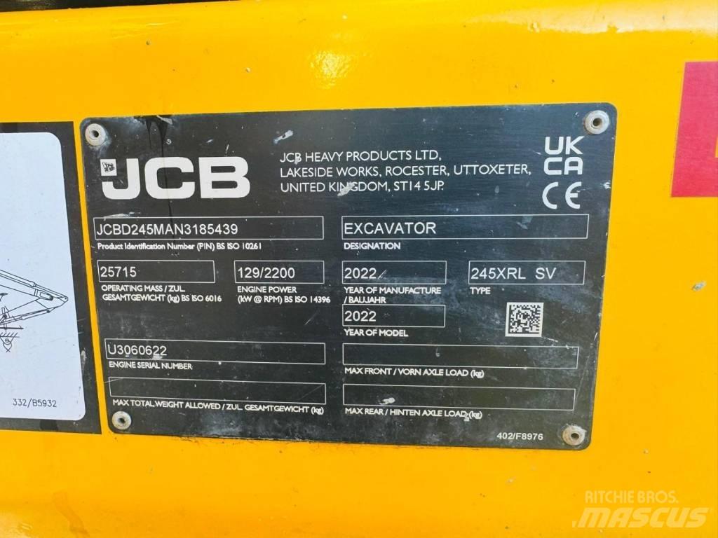 JCB 245 XR Rupsgraafmachines