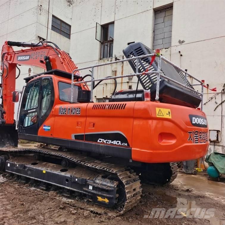Doosan DX 340 LC Rupsgraafmachines