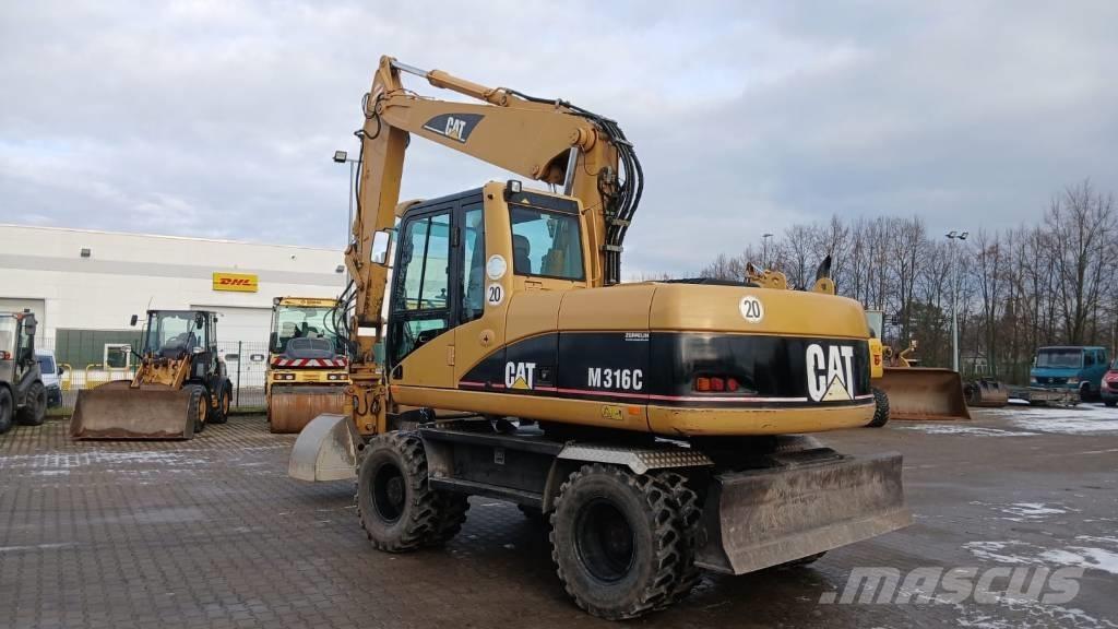CAT M 316 C Wielgraafmachines