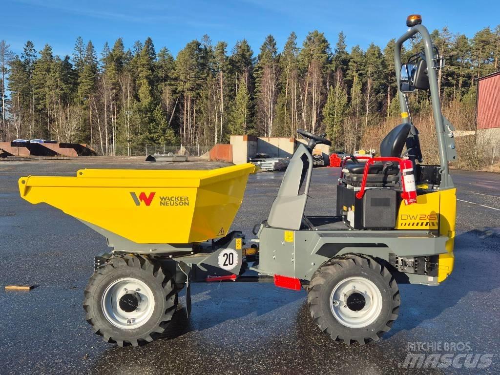 Wacker Neuson DW20 Knik dumptrucks