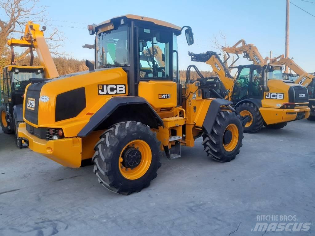 JCB 411 Wielladers