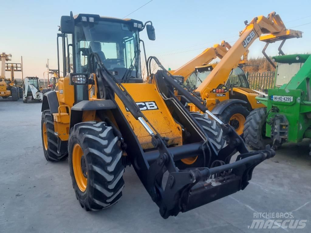 JCB 411 Wielladers