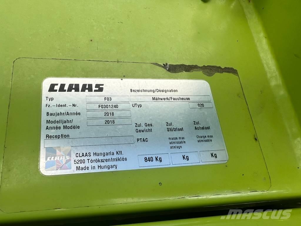 CLAAS Corto 310 FN Maaiers