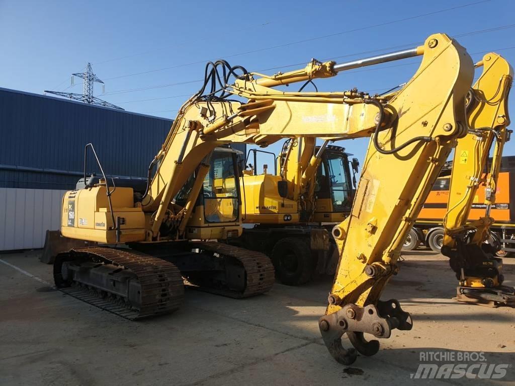 Komatsu PC160LC-7 Rupsgraafmachines