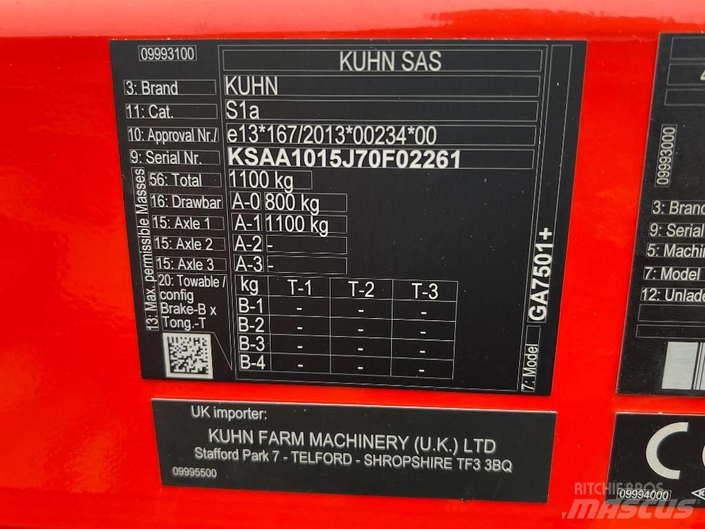Kuhn GA 7501 Schudders