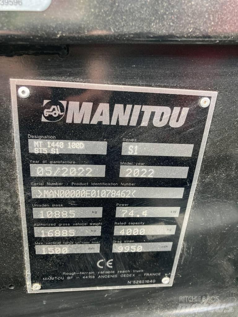 Manitou MT 1440 Verreikers