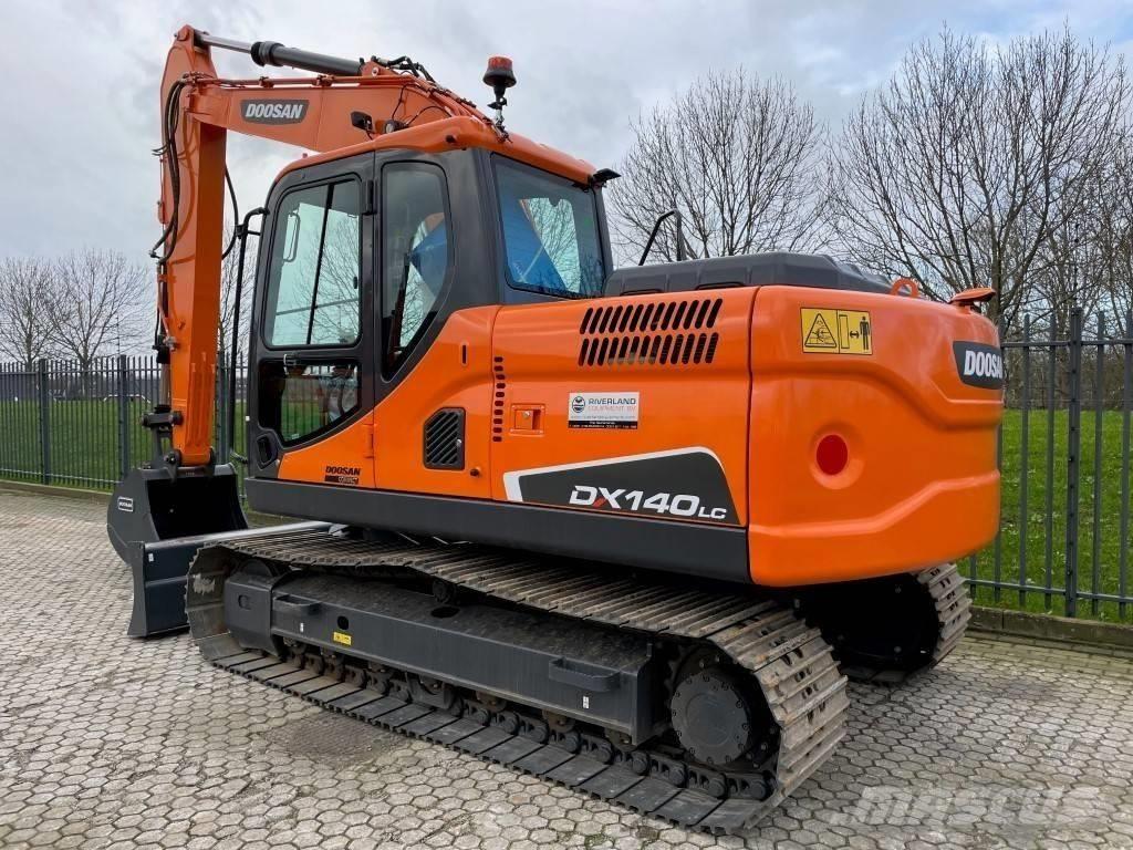 Doosan dx140w Wielgraafmachines