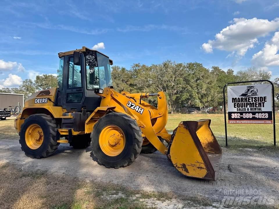 John Deere 324h Wielladers