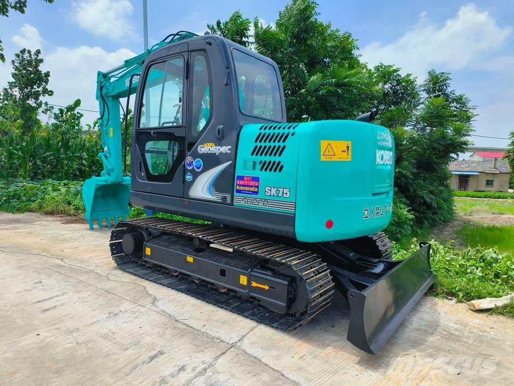 Kobelco SK 75 Midigraafmachines 7t - 12t
